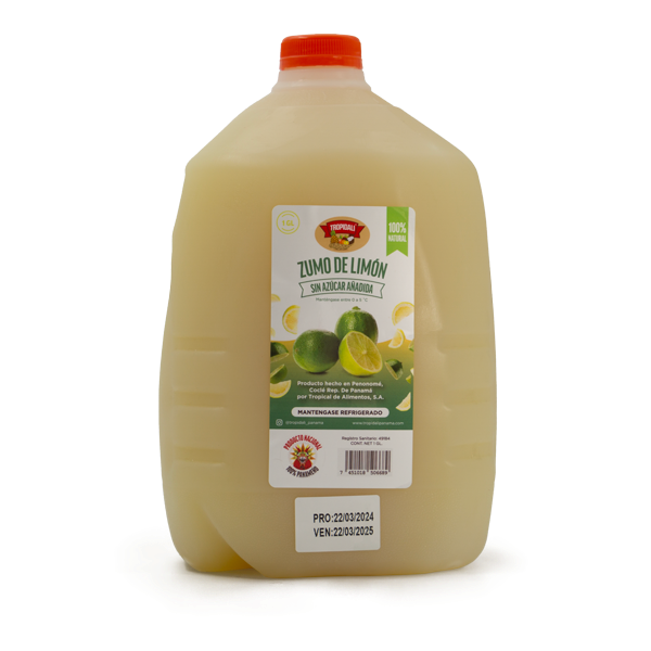 Zumo de Limón Nacional 1 gal